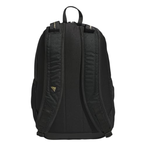 adidas Prime 7 Backpack, Black/Gold Metallic, One Size - Image 6