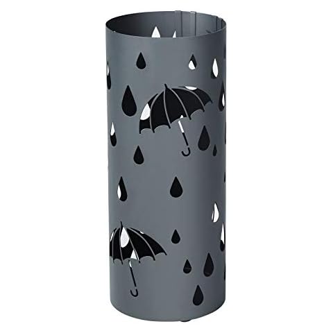 SONGMICS Metal Umbrella Stand with Hooks Cover