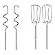 Tefal Power Mix Silence Handmixer, 600 Watt, variabler Geschwindigkeitsregler, Turbo- und Auswurf-Funktion, extrem leiser Motor, Handrührgerät inkl. 2 Rührbesen und 2 Knethaken, grau, HT650E38