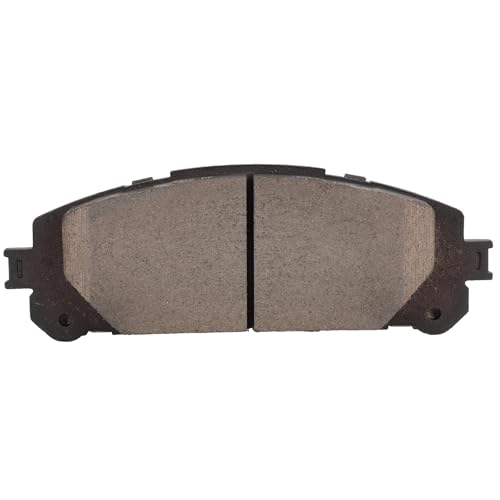 Image of SCITOO D2304-9108 Disc Brake Pads Sets Front Ceramic Brake Pads w /Hardware | For Lexus For RX350,For RX350h,For TX350,For Toyota For Grand Highlander,For Highlander