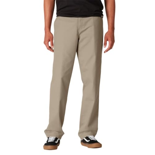 Dickies Men's Slim Fit Skateboarding Pants – Stretch Performance Pants with Reinforced Knees for Durability