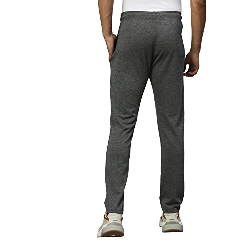 Image of Hubberholme Men's Slim Fit All Season Wear Cotton Track Pants - Trackpant with Drawstring Elastic Waistband, Lower for Jogging, Gym, Sports & Dailywear