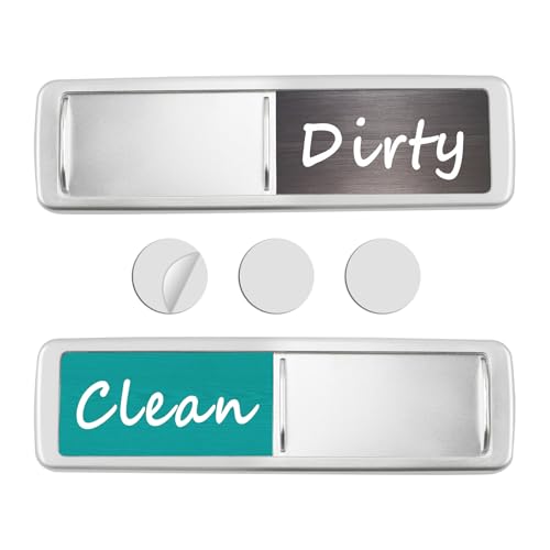 Utuichuo Dishwasher Magnet Clean Dirty Sign, Slide Strong