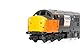 Hornby R30188 Railroad Plus Loadhaul, Class 37, Co, 37710-Era 8 Railway-Loks, Schwarz und Orange