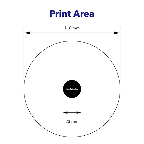 Image of Verbatim 97016 DVD-R Optical Disc, White, 0.1 (Pack of 6)