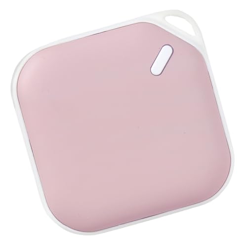 アイリスプラザ 充電式カイロ 速暖 LEDライト付き 防災 災害 避難用 キャンプ 通勤 通学 電子かいろ スクエア ピンク(Pink)