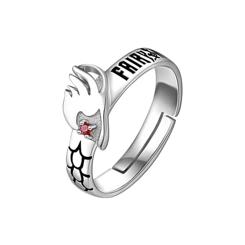XJruixi Anime Fairy Shape Adjustable Ring for Women Men Jewelry Gifts Cosplay Accessories