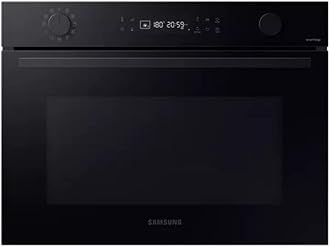 Bespoke Series 4 NQ5B4553FBK Built In Compact Electric Single Oven with Microwave Function - Black