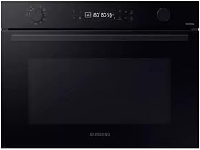 Samsung Bespoke Series 4 NQ5B4553FBK Built In Compact Electric Single Oven with Microwave Function - Black