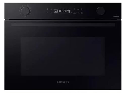 Samsung Bespoke Series 4 NQ5B4553FBK Built In Compact Electric Single Oven with Microwave Function - Black