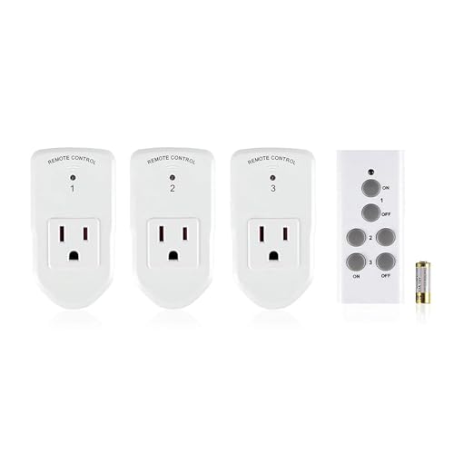 BN-LINK Wireless Remote Control Outlet Electrical...