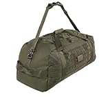 Brytzky Tactical Garrison 100L Reisetasche – Sporttasche Weekender Duffle Bag, ideal für Reisen, Camping & Survival, mit MOLLE/PALS, robuste Militärtasche, Gym Bag, Oliv