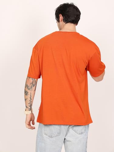 Image of LEOTUDE Couple Combo Men's Oversized T-Shirt & Women's Drop Shoulder Tshirt