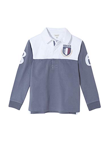Polo bicolore garçon Gocco col contrasté vêtement enfant mode