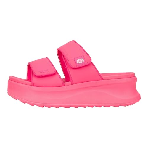 Hey Dude Delray Slide Classic - Sandals for Women - Textile and Synthetic Upper - Cotton Lining - EVA Outsole3