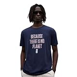 ECOALF Min T-Shirt Man, Camiseta de Hombre, Azul Marino, Algodón Reciclado y Orgánico, Corte Regular, Cuello Redondo, Estampado (FR/ES, Letras, M, Regular, Regular)