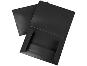 Beautone Klappen Gummizugmappe DIN A5 schwarz