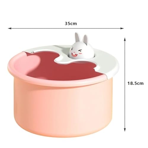 Spa de pies lavable color naranja para uso en casa miniatura 2