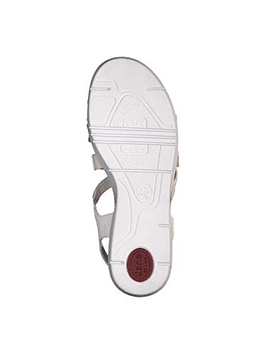 Jana 100% comfort 8-8-28205-26 dames Platte sandaal. - Image 6