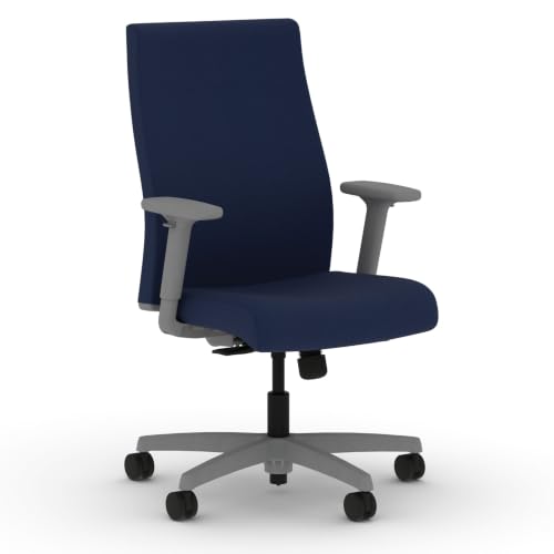Image of HON Ignition 2.0 Ergonomic Office Chair, Lumbar Support, Desk Chair, Indigo