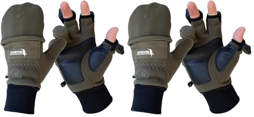 SONIDORI �J�����O���[�u �쒹�B�e��p �t���[�X�f�� ���@�\2WAY�f�U�C�� ����~�߉��H �ۉ��� (�O���[��, ���f�B�[�X) (× 2)