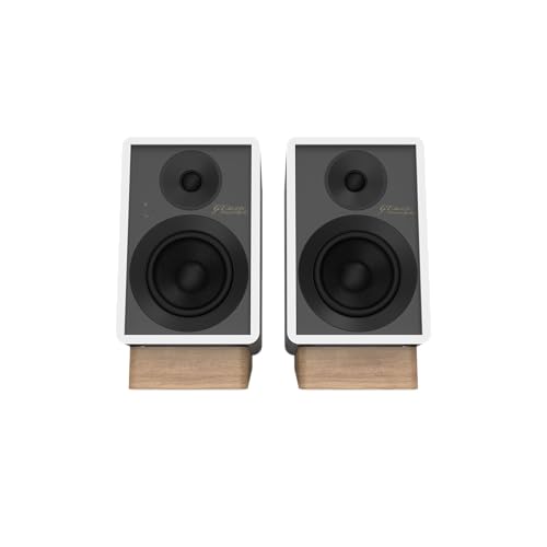 Image of Onkyo Creator Series GX-30ARC Powered Speakers, White - 4 inch woofer, USB /C, line /Phono, Optical Ports and Bluetooth 5.3 Audio connectivity