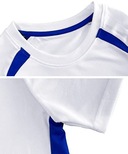 Image of M2C Kids Soccer Uniform Athletic Jersey Shorts Socks Set