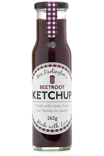 Ketchup de betterave Mrs Darlington pour remplacer la sauce tomate classique