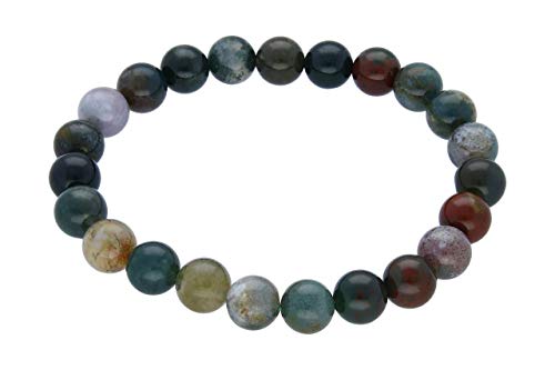 Heliotrop Schmuck (Armband) Heliotrop Armband Heliotrop Kugeln Größe ca. 8 mm Armband Größe ca. 19 cm Modellnummer 1819