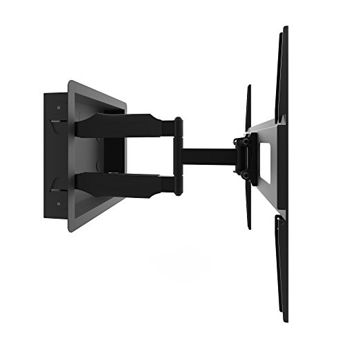Kanto Recessed In-Wall Full Motion Tv Mount For 32-Inch To 55-Inch Tvs #TOP6