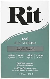 Rit Dye Rit All-Purpose Powder Dye, Teal, Fabric, 1-1/8 oz