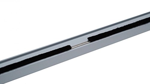 Premium Slim PLUS Fliegengitter für Tür bis max. 113 x 233 cm | mit Fiberglasgewebe - Profi Insektenschutz - 120 cm x 240 cm weiß