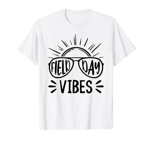 Field Day Vibes Tie Dye Ultimo giorno di scuola Cool Game Day Kid Maglietta