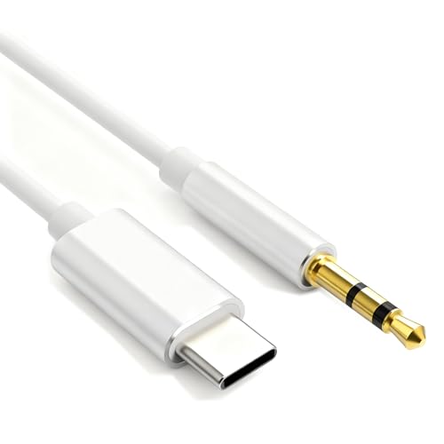 AUX P[u USB C 3.5mm ϊP[u DAC`bv nC] AuxI[fBI P [ u  ϋv ^CvC to 3.5mm A U X R[h ԍڗpfor i-phone15/16V[YΉ/wbhz/PC/X}z/