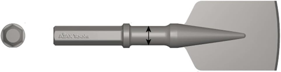 Ajax Tools 48400 Asphalt Cutter - 1-1/4 inch x 6 inch Hex Shank - MADE IN THE USA