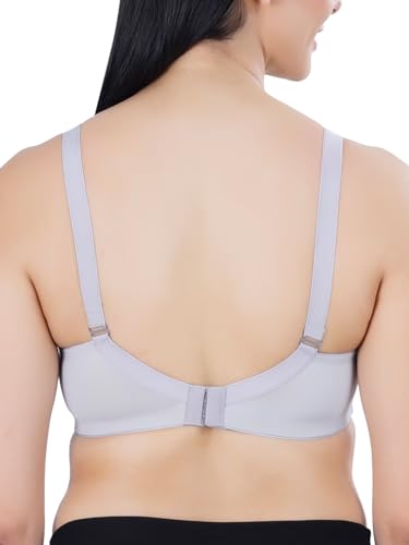 Image of Womens Seamless Padded Bra | Non Wired | Detachable Straps | Everyday Comfort | Full Coverage