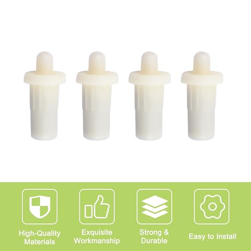 UFURMATE Spring Loaded Repair Pins, 72 Pcs Dia. 7.5mm Plastic Blinds & Cabinet Support Pins (White), White-72pcs, 7.5mm-All plastic - Image 3
