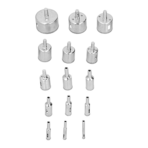 Set de 15 Brocas de Diamante para Vidrio y Cerámica miniatura 6