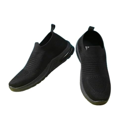 Memory Foam Women's Casual Knitted Slip-on Belly Shoes | Comfortable, Breathable, Lightweight|SL_20