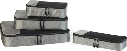 Amazon Essentials 4-Piece Packing Cubes...