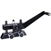 Manual Ring Roll Bender, 5/32 x 1-3/8 (4x35mm) Mild Steel Capacity, Portable Plate Steel Rolling Machine,Min. Roll Diameter 7.5 (190mm), Ideal for Decorative & DIY Metalworking Projects PR-2