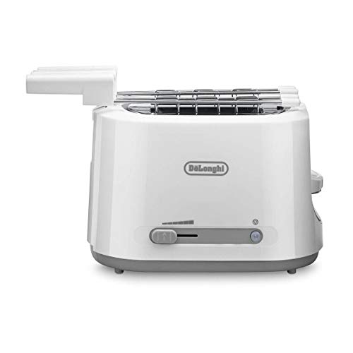 De'Longhi CTE2301.W Tostapane, Pinze e Scalda Brioches, Bianco