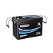 24V 105Ah LiFePO4 Lithium Battery with Bluetooth, Low Temperature Charging Heating, Built-in BMS, Over 8000 Life Circles, Ideal for RV, Solar, Marine, Off-Grid Applications