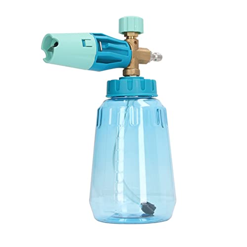 TOPINCN TOPINCN Pulvérisateur de Mousse Haute Pression 4000psi, 1L NPT, Connexion Rapide pour le Lavage de Voiture (BLUE) (PURPLE)