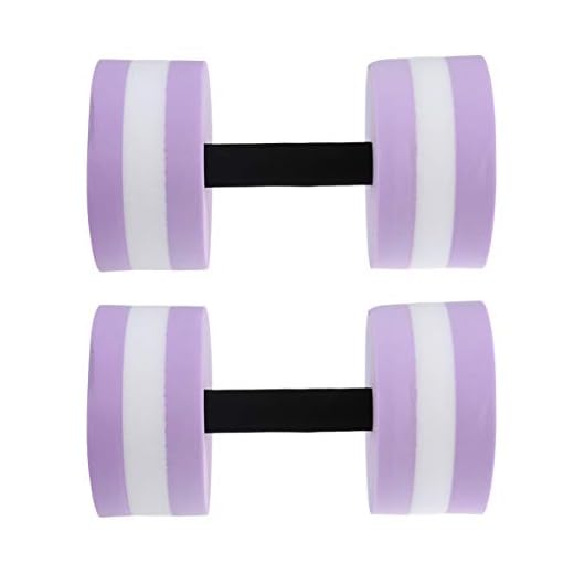 Wakauto Aquatic Exercise Dumbells EVA Water Barbells Pool Dumbbells Hand Bar for Exercise Water Resistance Aerobics 2PCS