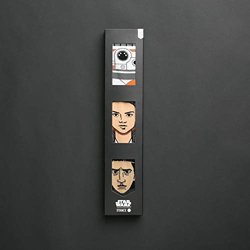 Stance Men's The Force Awakens 3 Pack Socks,Large,Black3