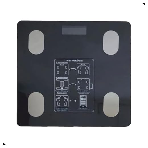 Balança de Banheiro Inteligente Bioimpedância Digital 180kgs