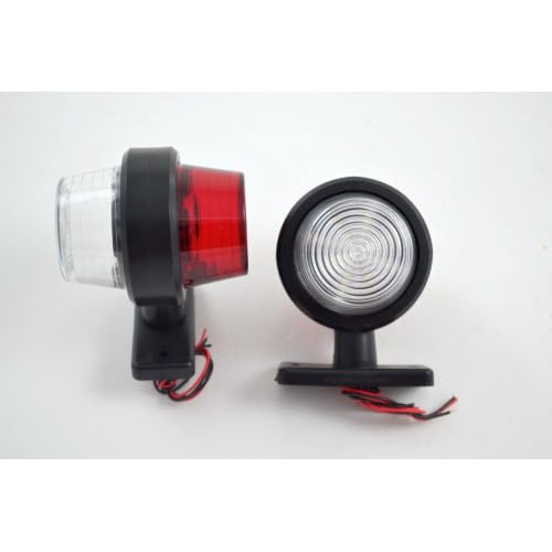 Ardillion Lot de 2 feux de gabarit LED 24 V pour rétroviseurs de camion, camping-car, châssis, benne