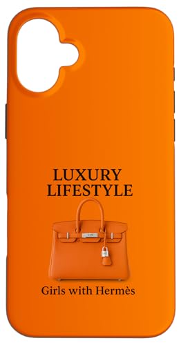 iPhone cover Luxury Vibes Only – Hermès Mood Custodia per iPhone 16 Plus