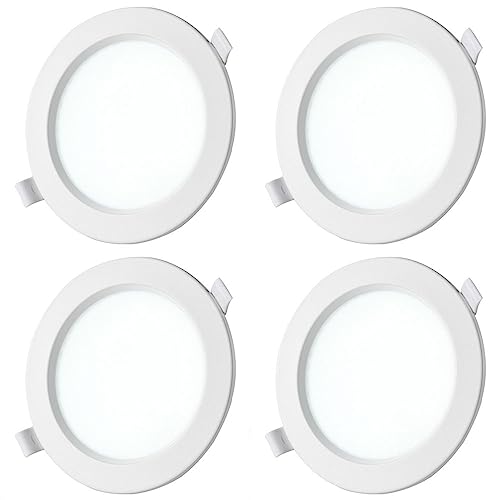 Lámpara LED empotrable de techo para eliminar zonas oscuras con luz ambiental integrada